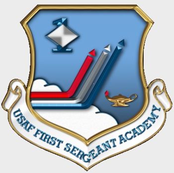 Coat of arms (crest) of the USAF First Sergeant Academy, US Air Force