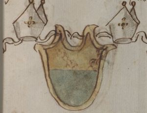 Arms of Roberto Adimari