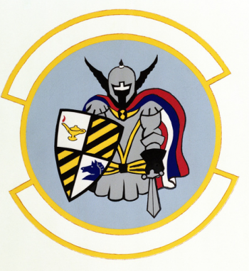 Coat of arms (crest) of the 3824th Air Command and Staff College Student Squadron, US Air Force