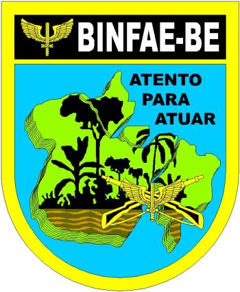 Coat of arms (crest) of the Belém Special Aeronautical Infantry Battalion, Brazilian Air Force