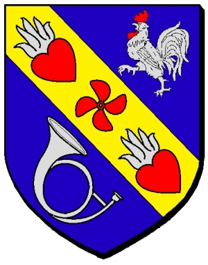 Blason de Courcelles-sur-Aire/Arms (crest) of Courcelles-sur-Aire