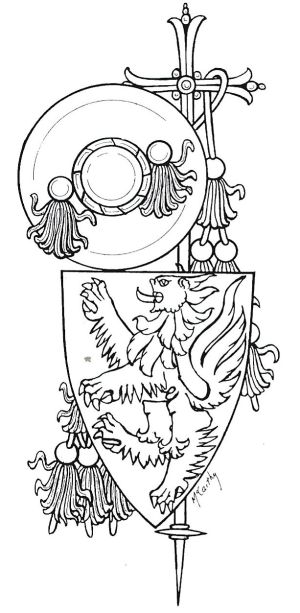Arms of Bonifacio Ferrero