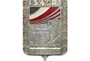 Coat of arms (crest) of the 134th Infantry Regiment, French Army