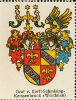 Wappen Graf von Korff-Schmising-Kerssenbrook
