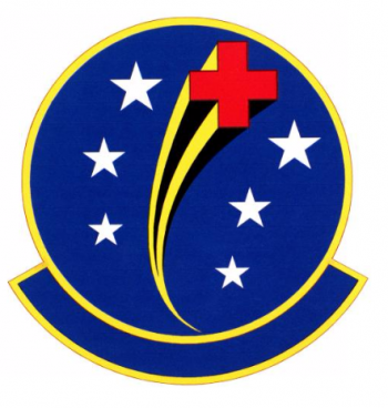 Coat of arms (crest) of the 355th Medical Support Squadron, US Air Force