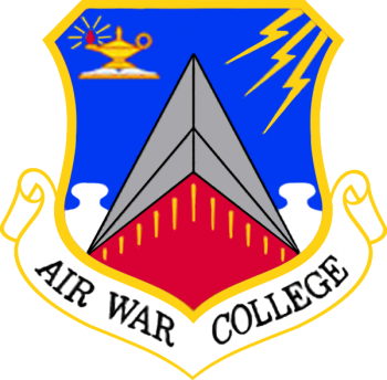 Coat of arms (crest) of the Air War College, US Air Force