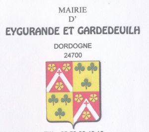 Blason de Eygurande-et-Gardedeuil/Arms of Eygurande-et-Gardedeuil