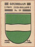 Wapen van Goudriaan/Arms (crest) of Goudriaan