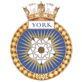 Coat of arms (crest) of the HMCS York, Royal Canadian Navy