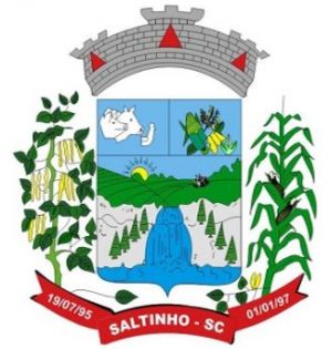 Arms (crest) of Saltinho (Santa Catarina)