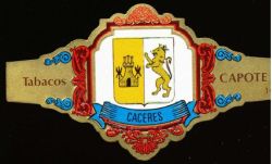 Escudo de Provincia de Cáceres/Arms (crest) of Cáceres Province