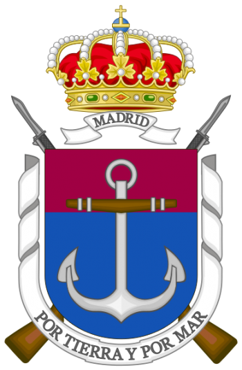 Coat of arms (crest) of the Madrid Security Group, Spanish Navy