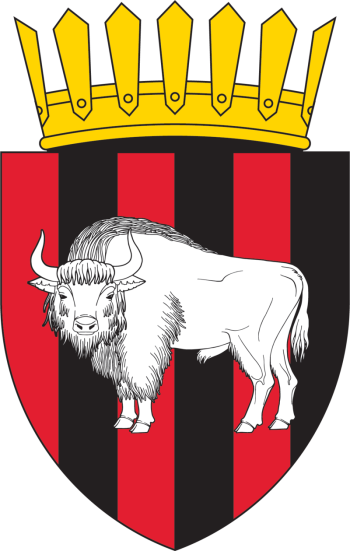 Coat of arms of Zîmbreni (Village of Residence)