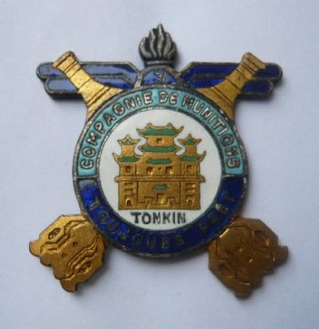 Blason de 3rd Munitions Company of Tonkin, French Army/Arms (crest) of 3rd Munitions Company of Tonkin, French Army