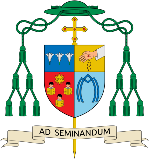 Arms (crest) of Ruperto Cruz Santos