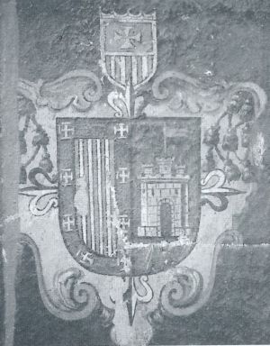 Arms (crest) of Jerónimo Rodríguez de Valderas
