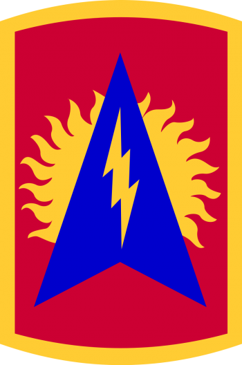 Coat of arms (crest) of 164th Air Defense Artillery Brigade, Florida Army National Guard