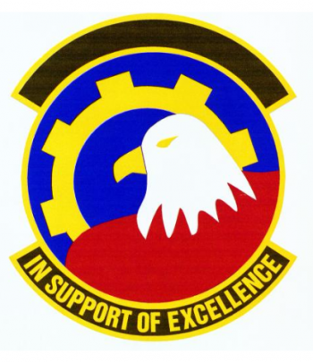Coat of arms (crest) of the 89th Logistics Support Squadron, US Air Force