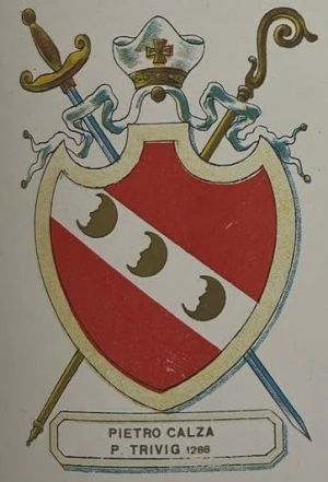 Arms (crest) of Pietro Calza