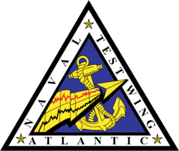 Coat of arms (crest) of the Naval Test Wing Atlantic, US Navy