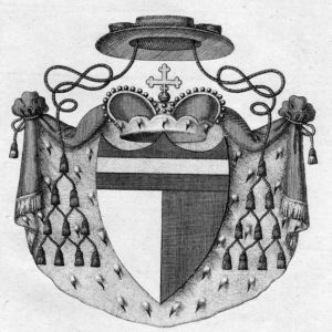 Arms (crest) of Wenzel Leopold Chlumčanský von Přestavlk
