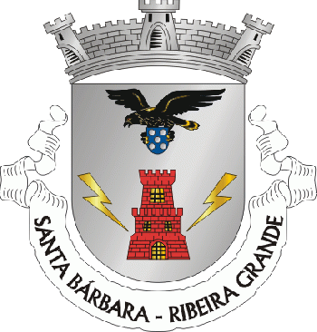 Brasão de Santa Bárbara (Ribeira Grande)/Arms (crest) of Santa Bárbara (Ribeira Grande)