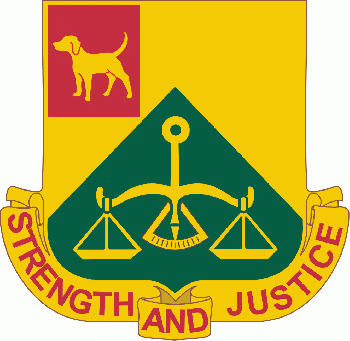 Arms of 175th Military Police Battalion, Missouri Army National Guard
