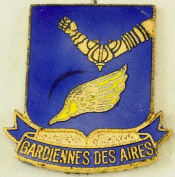 Coat of arms (crest) of the 958th Air Base Security Battalion, US Army