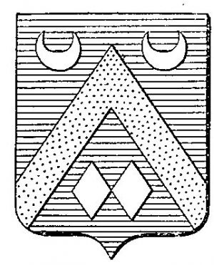 Arms (crest) of Philippe-Marie-Thérèse-Guy Carron