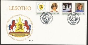 Arms of Lesotho (stamps)
