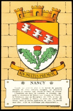 Blason de Nancy/Coat of arms (crest) of {{PAGENAME