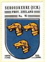 Wapen van Serooskerke/Arms (crest) of Serooskerke
