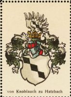 Wappen von Knoblauch zu Hatzbach