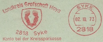 Wappen von Grafschaft Hoya