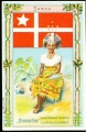 Arms, Flags and Types of Nations trade card Diamantine Samoa