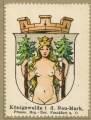 Arms of Königswalde in der Neumark