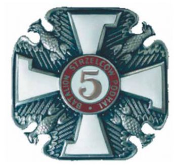 Coat of arms (crest) of 5th Podhale Rifles Battalion Brigadier General Andrzej Galica, Polish Army