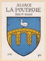 Blason de Lapoutroie/Arms (crest) of Lapoutroie