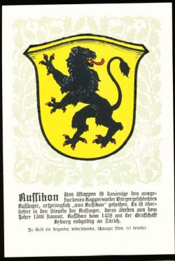 Wappen von/Blason de Russikon