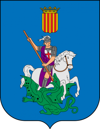 Escudo de Villacarlos/Arms of Villacarlos