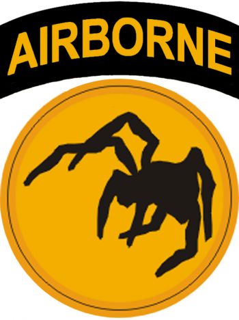 Coat of arms (crest) of the 135th Airborne Division (Phantom Unit), US Army