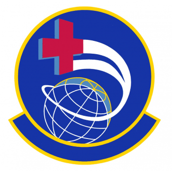 Coat of arms (crest) of the 452nd Aeromedical Evacuation Squadron, US Air Force
