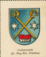 Wappen von Luckenwalde/Arms (crest) of Luckenwalde