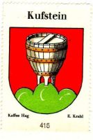 Wappen von Kufstein/Arms of Kufstein