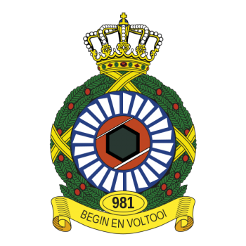 Coat of arms (crest) of the 981st Squadron, Royal Netherlands Air Force