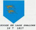 Wapen van Hoge en Lage Zwaluwe/Coat of arms (crest) of Hoge en Lage Zwaluwe