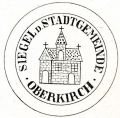 Siegel von Oberkirch (Baden)