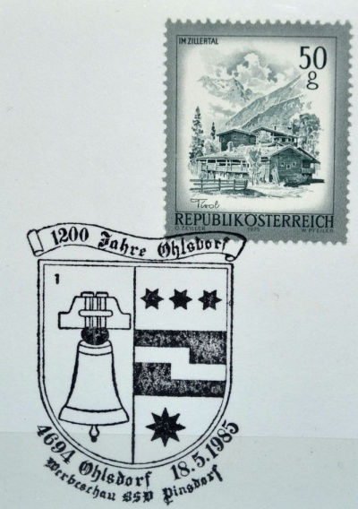 Wappen von Ohlsdorf (Oberösterreich)/Coat of arms (crest) of Ohlsdorf (Oberösterreich)