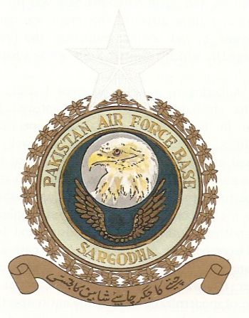 Coat of arms (crest) of the Pakistan Air Force Base Sargodha