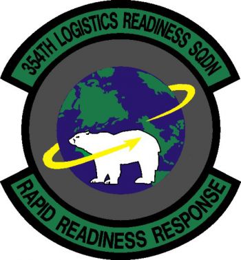 Coat of arms (crest) of the 354th Logistics Readiness Squadron, US Air Force